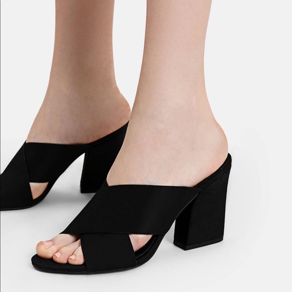 Topshop Shoes - 💄Great Condition Suede Top Shop Mules Size 38💄